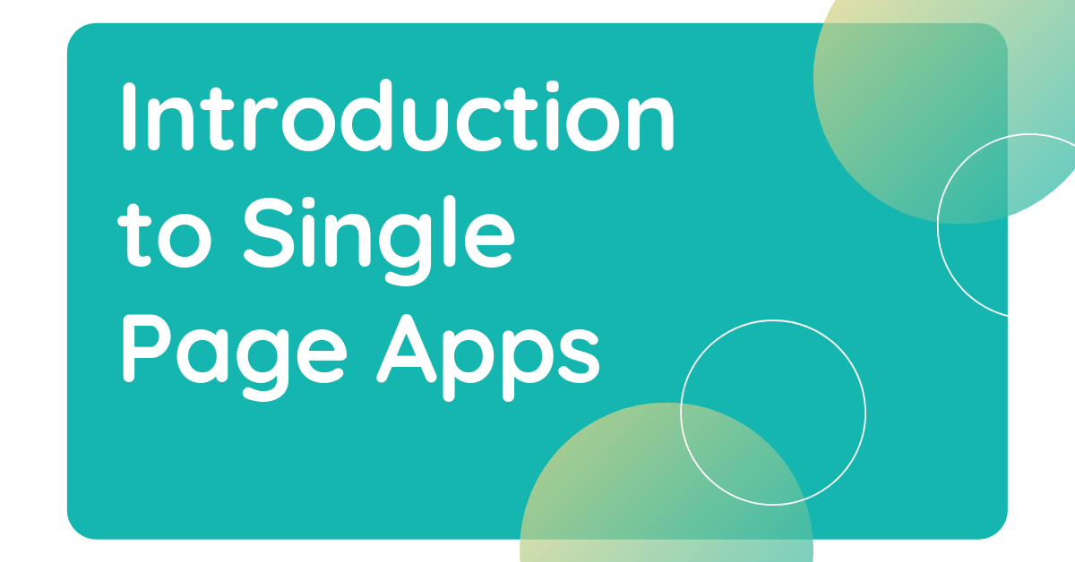 single page apps