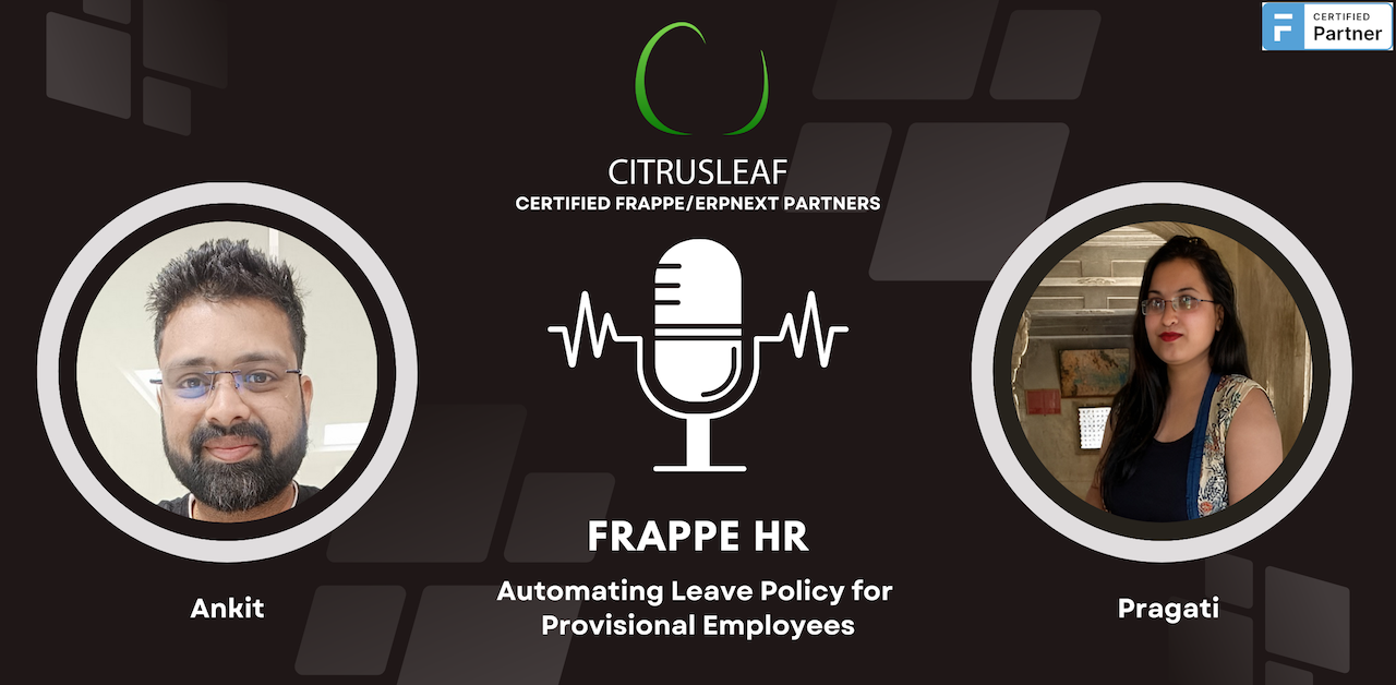 ERPNext Frappe HR: Automation leave policy for provisional employees