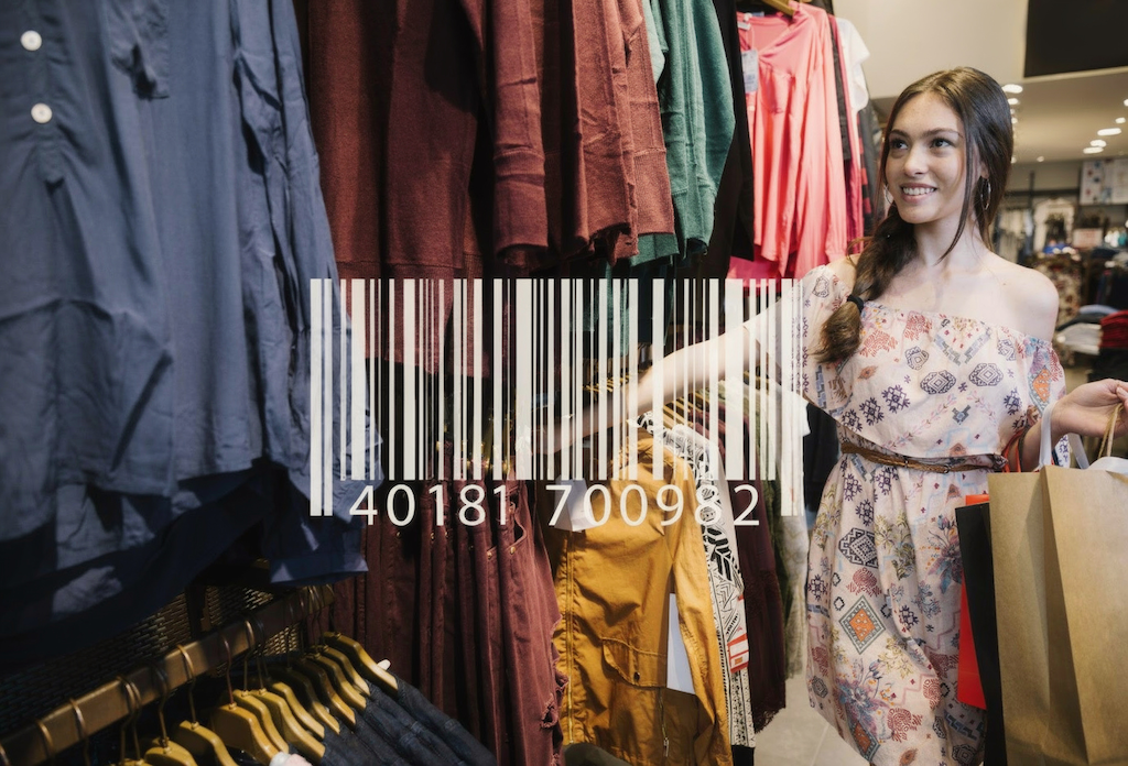 Apparel Factory Worker checking inventory
