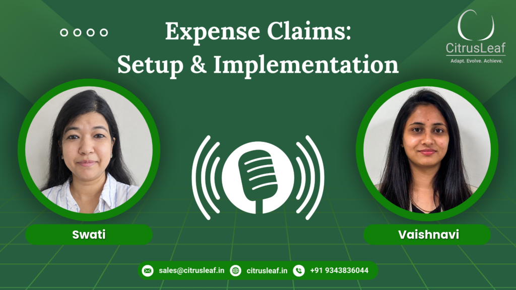 ERPNext expense claim setup for employee expense tracking and reimbursement